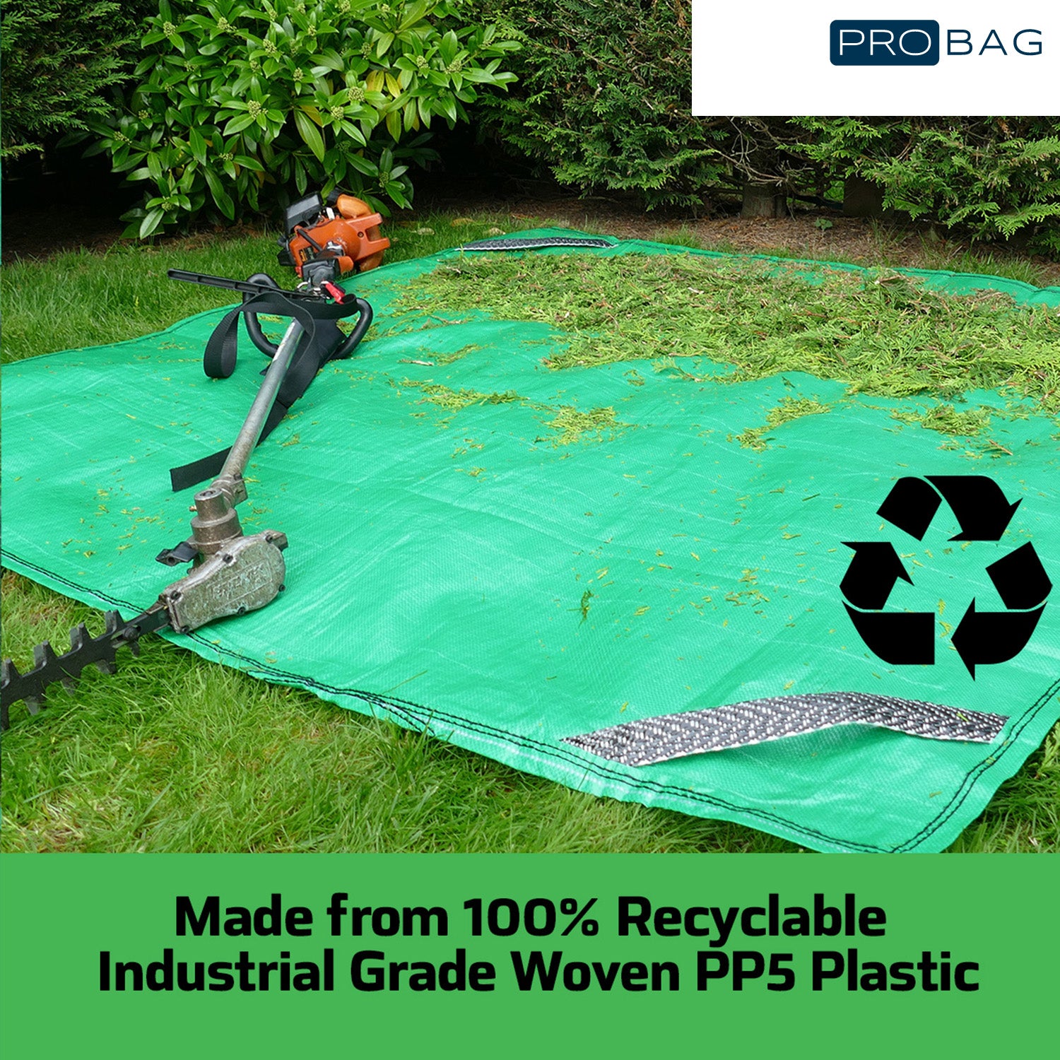 Ground Sheet - 6ft x 6ft with Handles