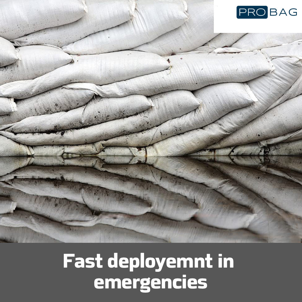 White Woven PP Sandbag