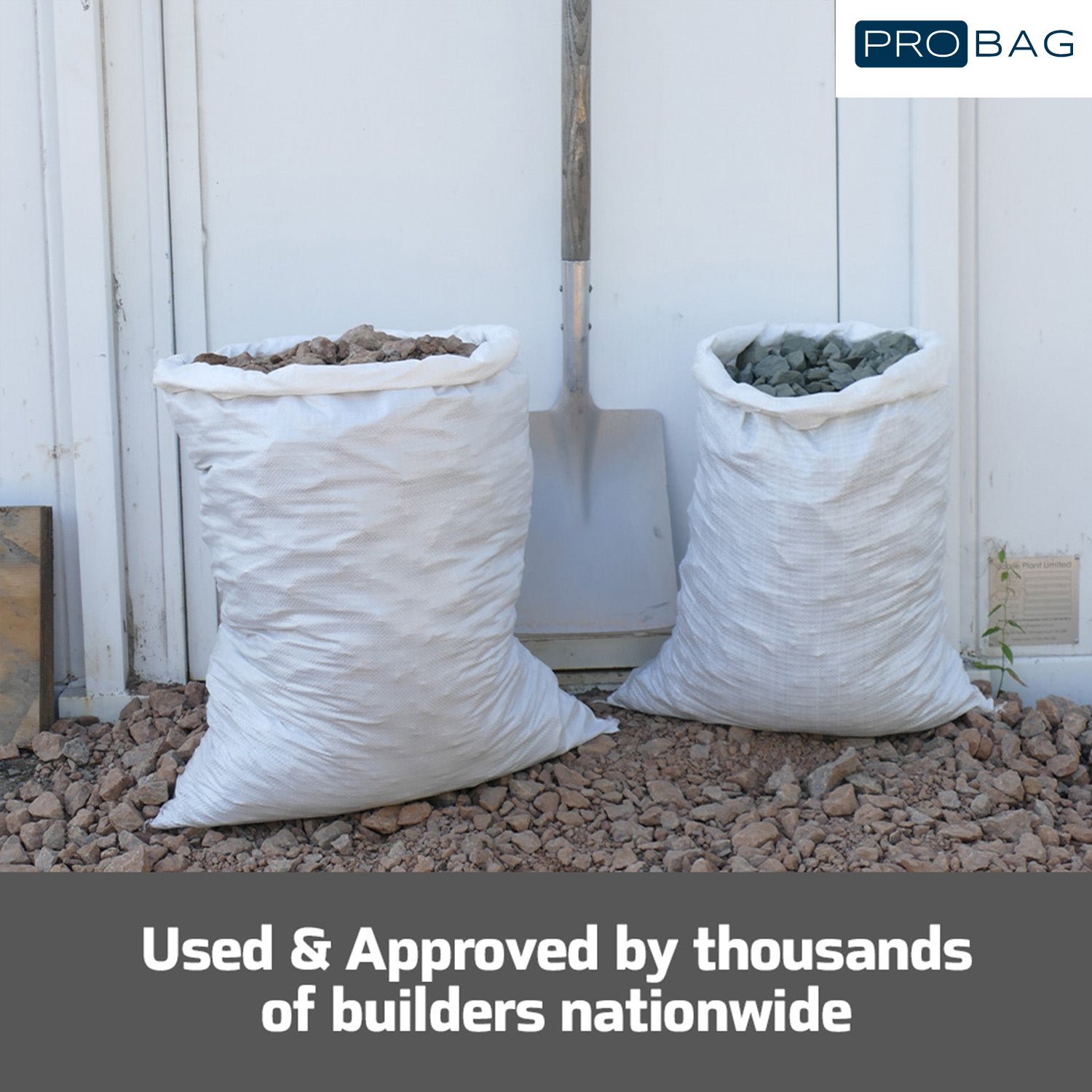 50x80cm Rubble Sack - Woven Polypropylene